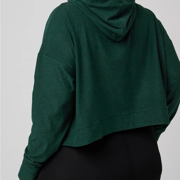 “SIZE XXL”FABLETICS JERSEY CROPPED HOODIE - Picture 2 of 4